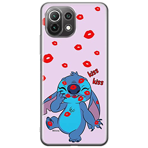 Etui dedykowane do XIAOMI MI 11 LITE 4G / MI 11 LITE 5G / 11 LITE 5G NE wzór:  Stich 017 oryginalne i oficjalnie licencjonowane