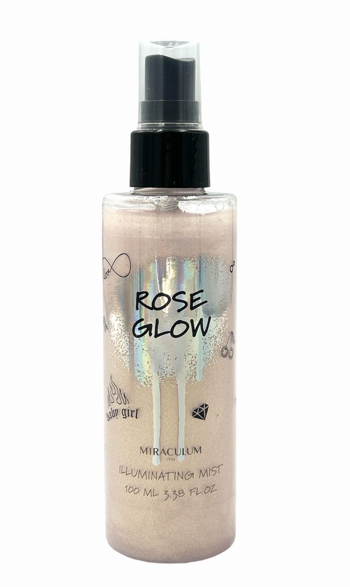 Zdjęcia - Perfuma damska Miraculum Rose Glow Rozświetlająca mgiełka zapachowa dla nastolatek 