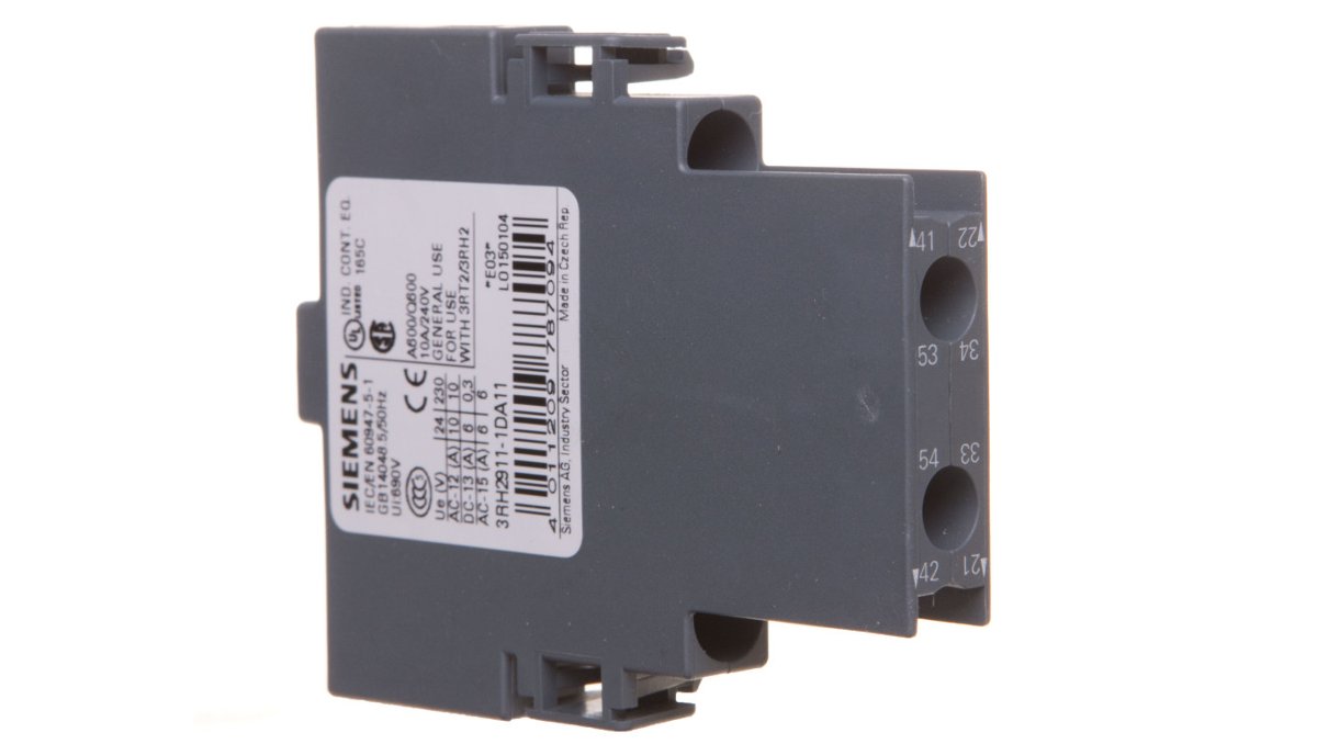 siemens Styki pomocznicze 1Z 1R montaż boczny 3RH2911-1DA11 3RH2911-1DA11