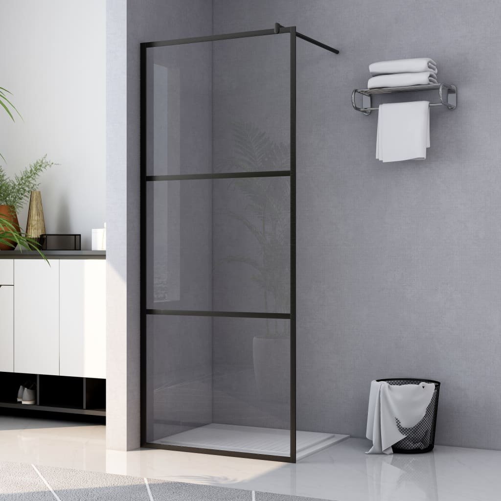 vidaXL Lumarko Ścianka prysznicowa, przezroczyste szkło ESG, 115 x 195 cm 149151