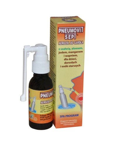Gorvita Pneumovit sept aerozol do gardła 35 ml