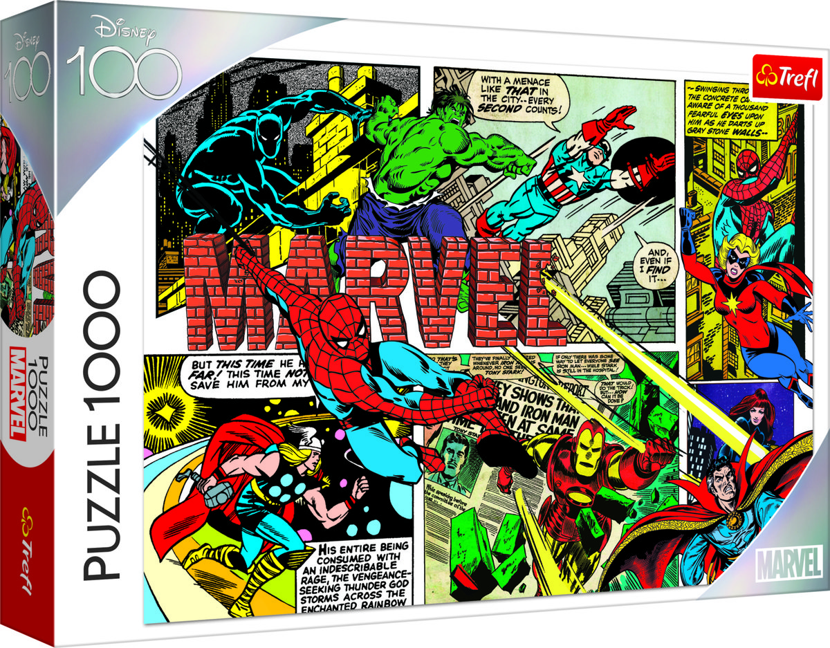 Trefl, Puzzle Niepokonani Avengersi, 1000 el.