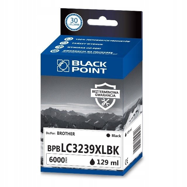 Black Point Tusz BPBLC3239XLBK Czarny Black BPBLC3239XLBK