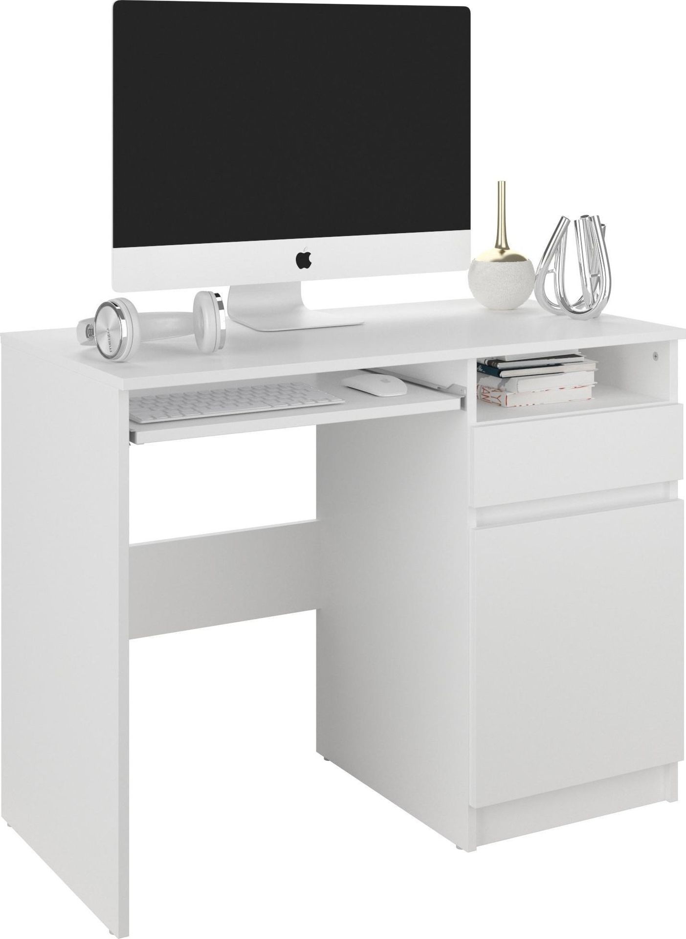 Biurko Mobene Modern Białe 96 cm x 50 cm