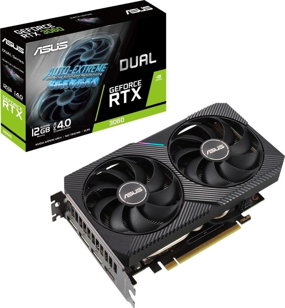 Asus Dual GeForce RTX 3060 12GB GDDR6 DUAL-RTX3060-12G-V2