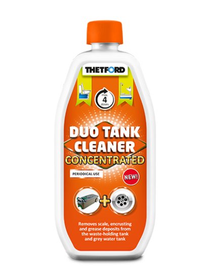 Duo Tank Cleaner Concentrated - Płyn czyszczący do zbiornika na fekalia i zbiornika wody szarej - 800 ml