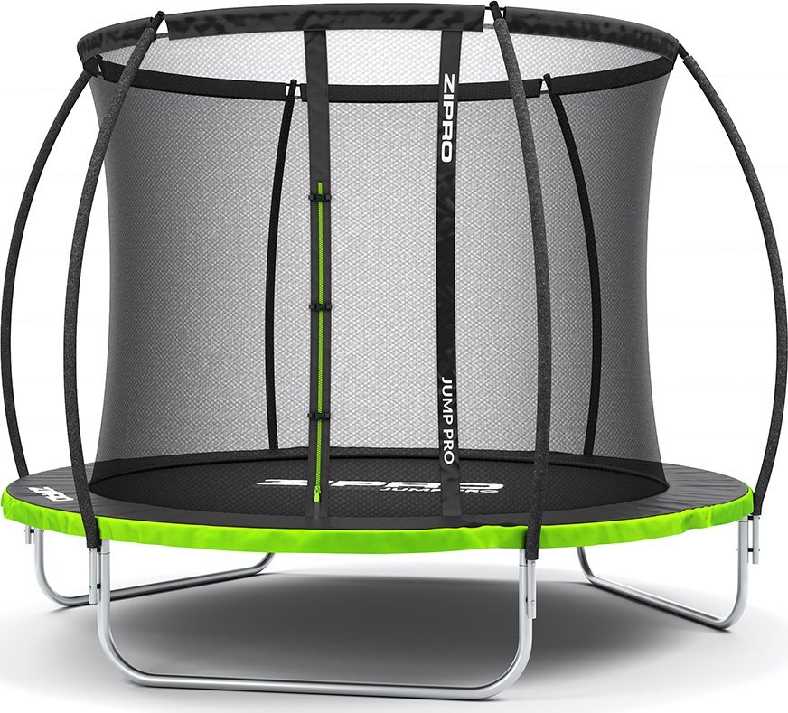 Trampolina ogrodowa Zipro Jump Pro Premium z siatką wewnętrzną 8FT 252cm 