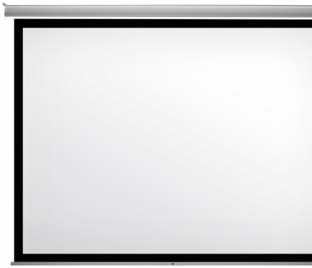 Ekran do zabudowy Kauber InCeiling Black Frame 190x143 cm / 4:3 / 94