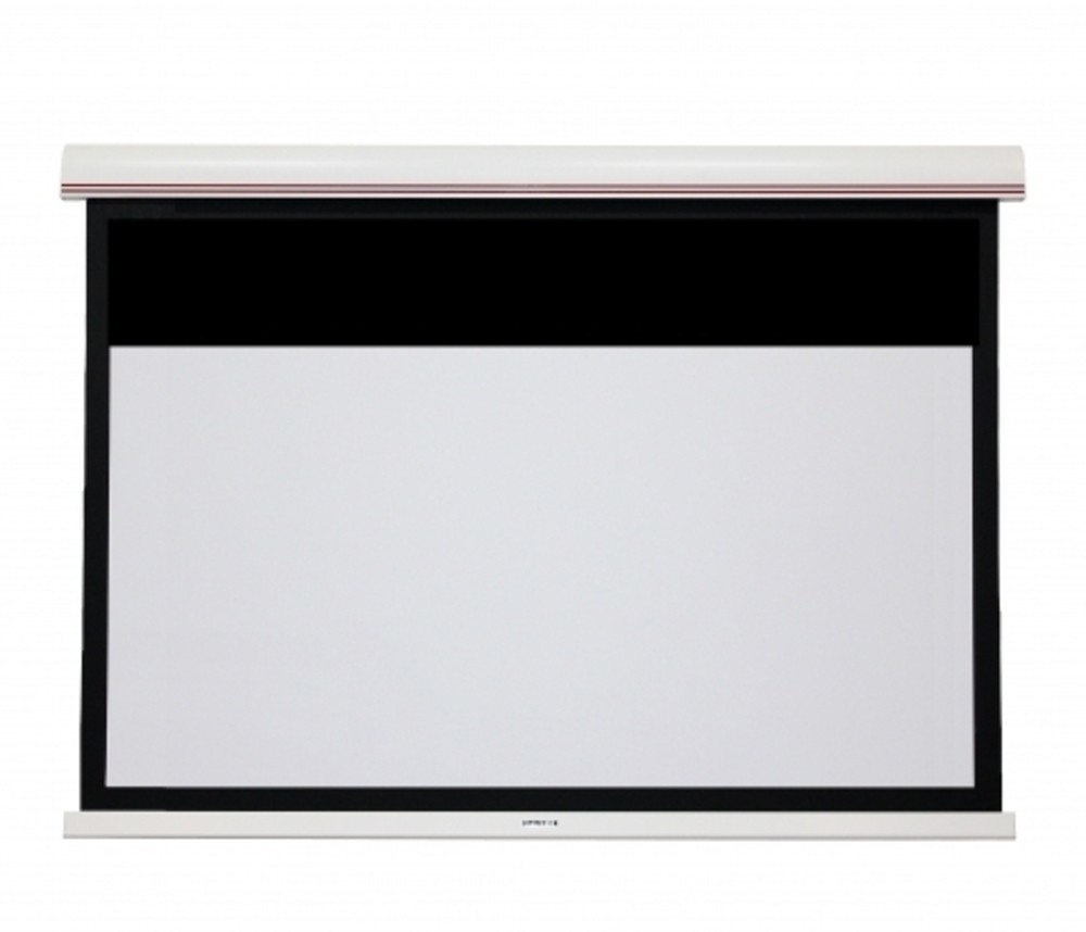 Elektryczny ekran Kauber Red Label Black Top 170x96 cm / 16:9 / 77