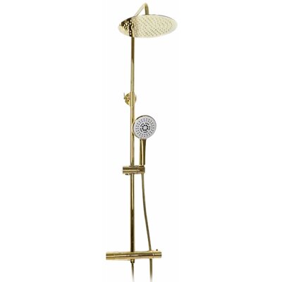 Rea Zestaw Natryskowy z Termostatem VINCENT L.GOLD P8005