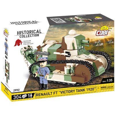 Cobi, czołg z HC GREAT WAR RENAULT FT 302 KL.