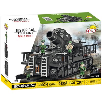 Cobi HC WWII 2560 60CM KARL-GERAT 040 ZIU 1574 KL 2560