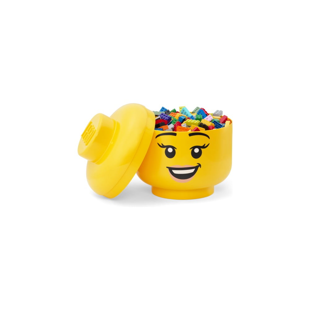 Plastikowy pojemnik dziecięcy Head – LEGO®