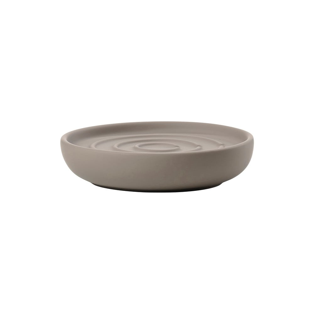 Brązowa porcelanowa mydelniczka Nova One – Zone