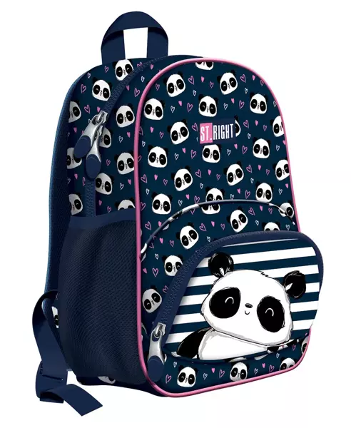 ST.RIGHT Love Panda, plecak szkolny unisex dla dzieci, 12,5″, Kolor: wielokolorow