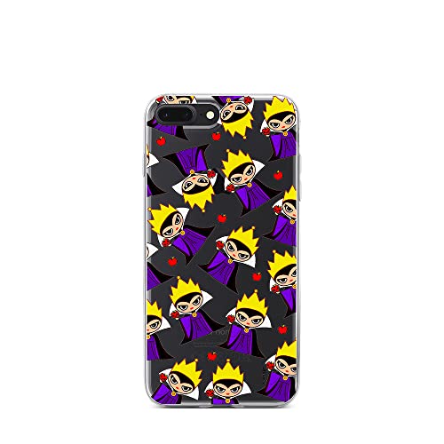 ERT GROUP etui na telefon Apple Iphone 7 PLUS/ 8 PLUS, case oryginalny i oficjalnie licencjonowany przez Disney, wzór The Evil Queen 003, optymalnie dopasowane, plecki z TPU częściowo przeźroczyste