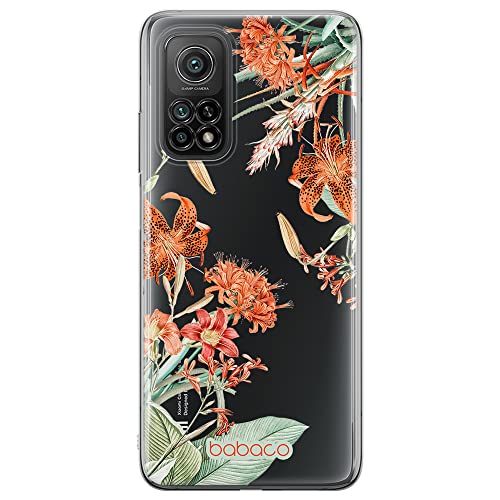 ERT GROUP etui na telefon Huawei P20 LITE, case oryginalny i oficjalnie licencjonowany przez Babaco, wzór Flowers 057, optymalnie dopasowane, plecki z TPU częściowo przeźroczyste