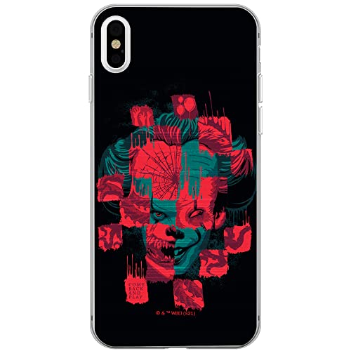 ERT GROUP etui na telefon Apple Iphone XS Max, case oryginalny i oficjalnie licencjonowany przez Horror, wzór It 013, optymalnie dopasowane, plecki z TPU