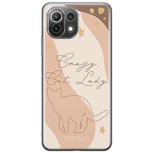 Etui dedykowane do XIAOMI MI 11 LITE 4G / MI 11 LITE 5G / 11 LITE 5G NE wzór:  Koty 009 Crazy Cat Lady oryginalne i oficjalnie licencjonowane