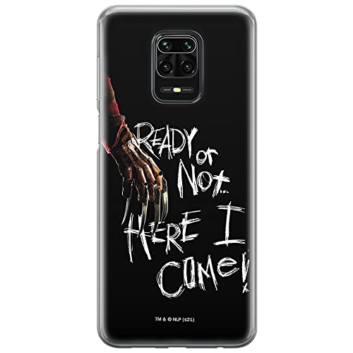 ERT GROUP etui na telefon Xiaomi REDMI NOTE 9 PRO/ 9S, case oryginalny i oficjalnie licencjonowany przez Horror, wzór Nightmare of Elm Street 001, plecki z TPU