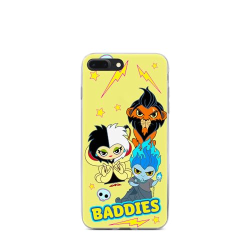 ERT GROUP etui na telefon Apple Iphone 7 PLUS/ 8 PLUS, case oryginalny i oficjalnie licencjonowany przez Disney, wzór Disney Villains 004, optymalnie dopasowane, plecki z TPU