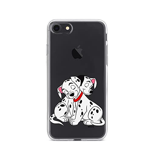 ERT GROUP etui na telefon Apple Iphone 7/8/ SE 2/ SE 3, case oryginalny i oficjalnie licencjonowany przez Disney, wzór Dalmatians 005, optymalnie dopasowane, plecki z TPU częściowo przeźroczyste