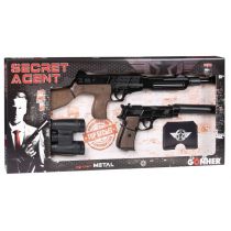 Gonher 239/6 Zestaw tajnego agenta z lornetką Pulio