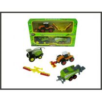 Hipo Traktor i maszyna rolnicza z przyczepą 23cm 955-129