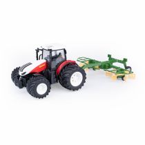 Traktor RC + zgrabiarka Dumel