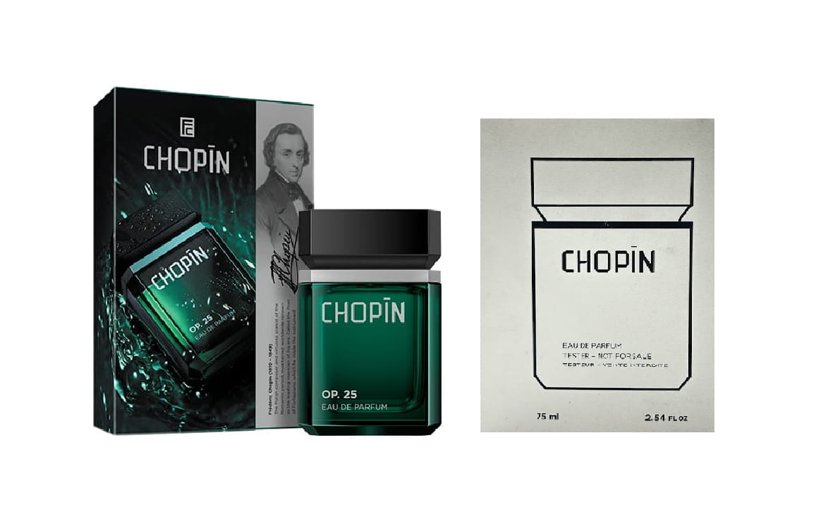 Chopin Eau De Parfum OP.25 175 ml (100 ml+Tester 75 ml)