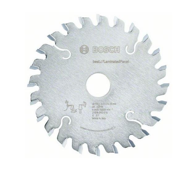 Bosch Tarcza stożkowa do paneli laminowanych 2608642610, 24 zęby, 12x2 cm