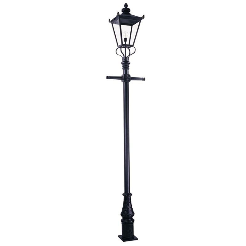 Elstead Lighting Wilmslow lampa stojąca zewnętrzna IP23 czarna WSLP1-BLACK