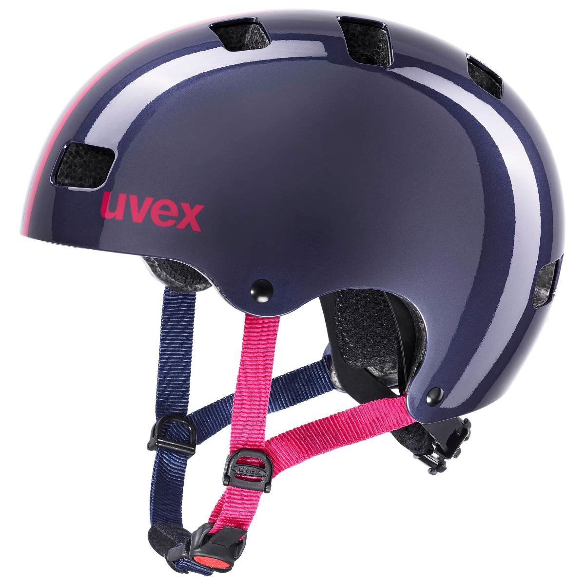 UVEX Kid 3 Kask rowerowy Dzieci, race midnight 51-55cm 2021 Kaski dla dzieci S4148193215
