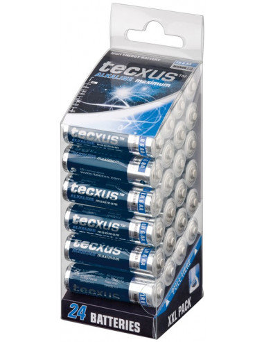 TECXUS Battery alkaline mignon AA -24pcs 4250145238189