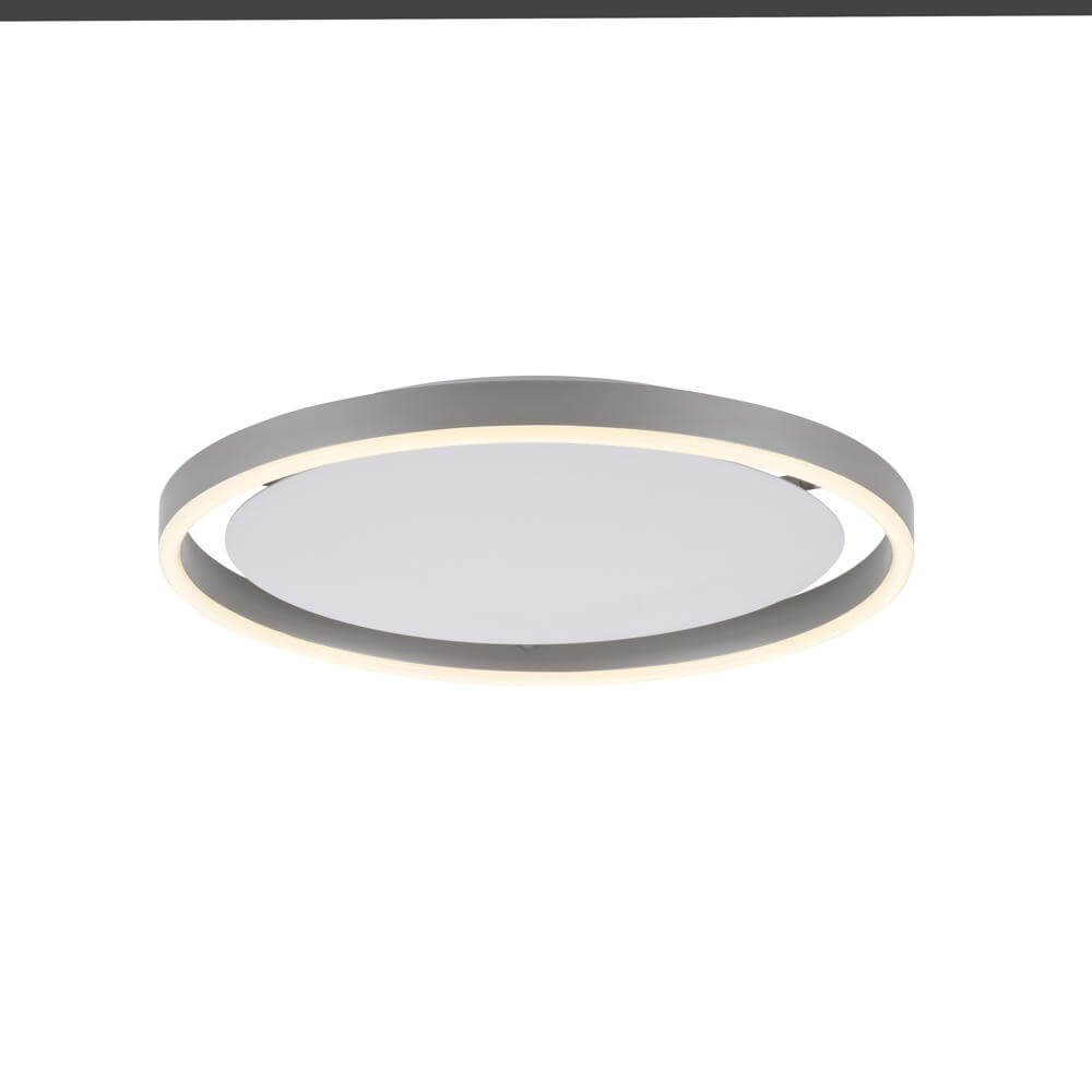 Lampa sufitowa LED Ritus, Ø 39,3cm, aluminium