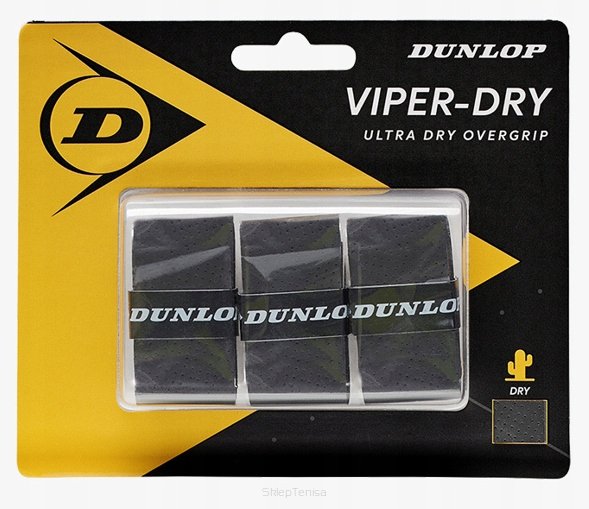Owijka Wierzchnia Dunlop Viper-Dry Czarna