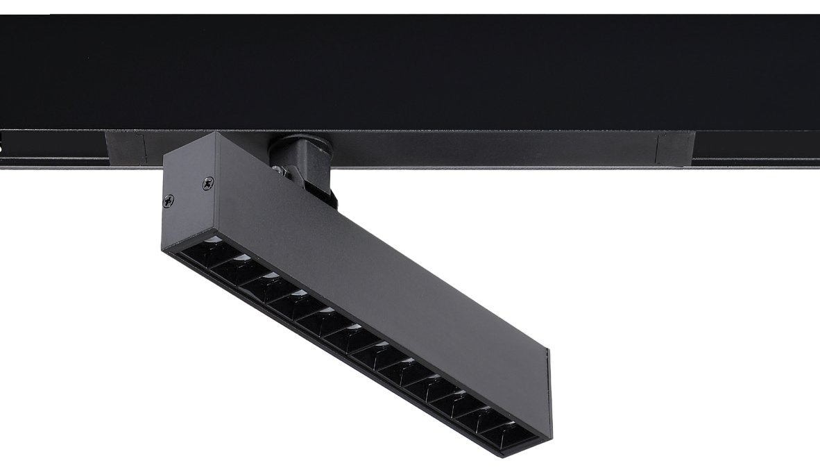 Reflektor do systemu szynowego Magnetic AZ5193 ruchomy LED 9W czarny