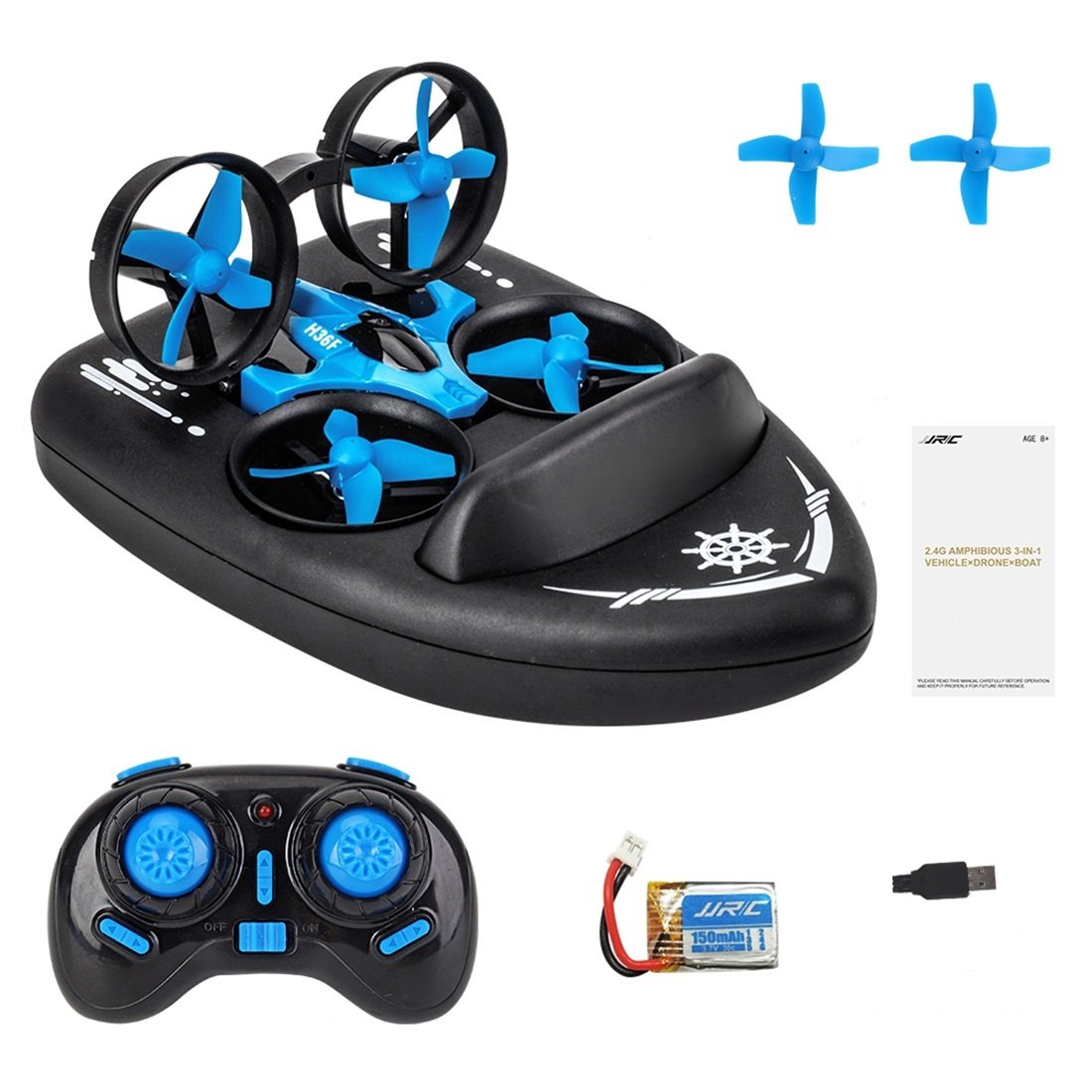 JJRC H36F TERZETTO 2,4GHZ 3W1