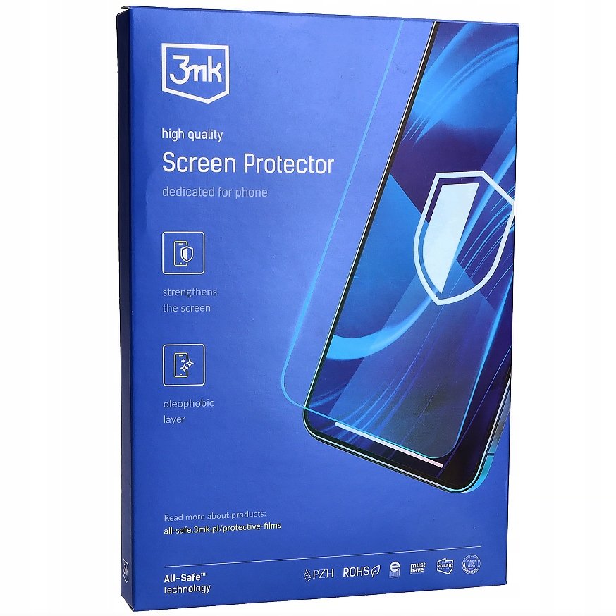Folia mocna pancerna na smartfon uniwersalna, 3mk