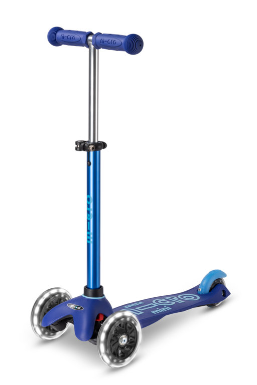 Micro - Hulajnoga Mini Deluxe Blue LED