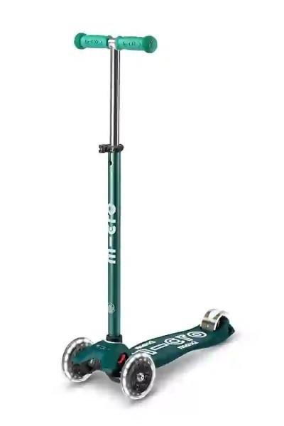 Micro - Hulajnoga Maxi Deluxe ECO LED - Miętowa