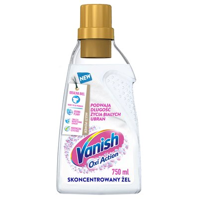 Vanish Odplamiacz w żelu do białych tkanin Multi Action 750 ml