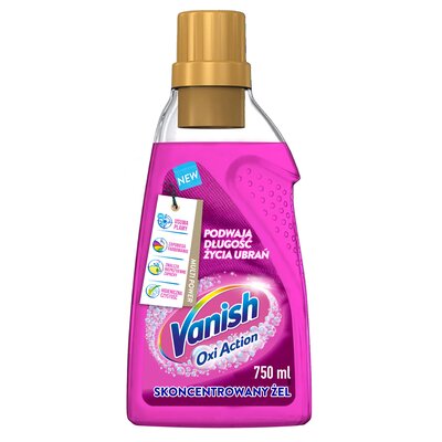 Vanish Odplamiacz w żelu do kolorowych tkanin Multi Action 750 ml