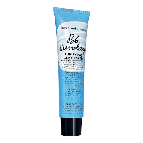 Bumble And Bumble - Sunday Purifying Clay Wash - Oczyszczający Szampon + Pielęgnacja Twarzya Z glinką - Sunday Purifying Clay Wash 150ml - Dla Kobiet
