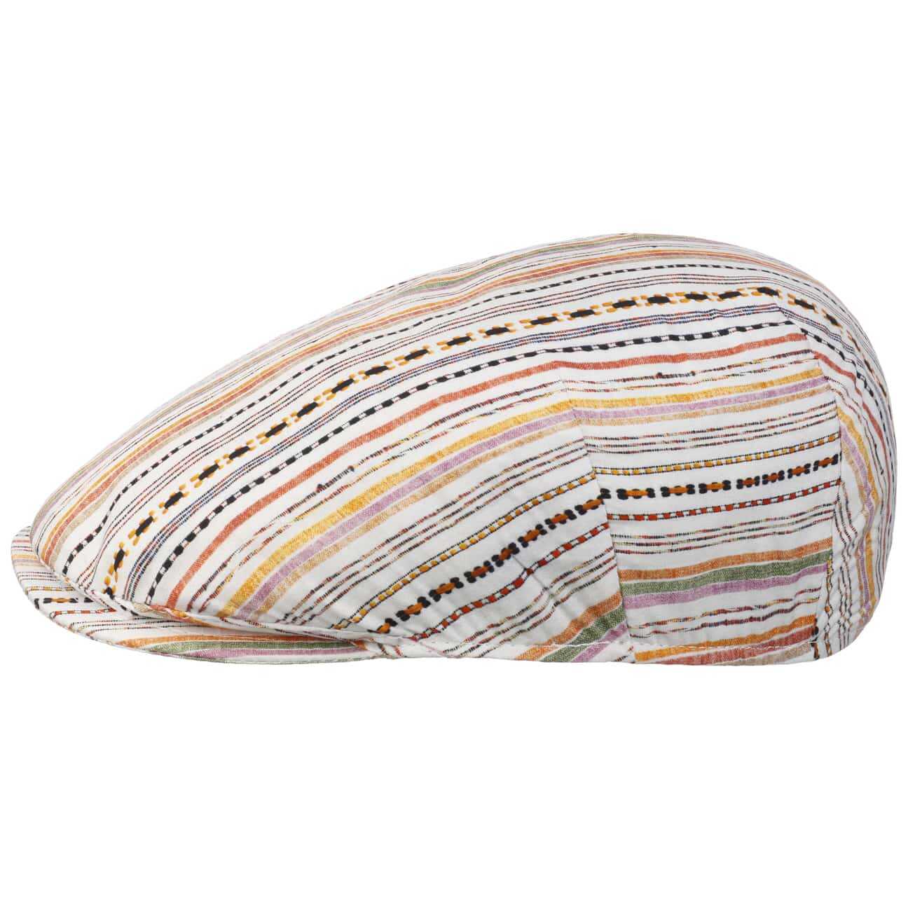 Kaszkiet Trelico Colour Stripes, pomarańczowy, XL (60-61 cm)