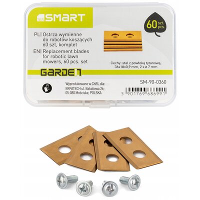 Ostrza do robotów koszących SMART365 SM-90-0360 (60 szt.)