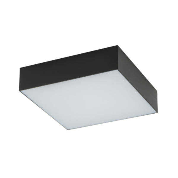 Plafon LID SQUARE LED 10434 25W 4000K Czarny