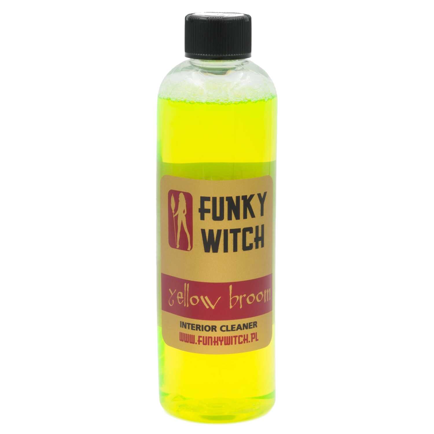 FUNKY WITCH Yellow Broom - Preparat do czyszczenia wnętrza samochodu 500ml