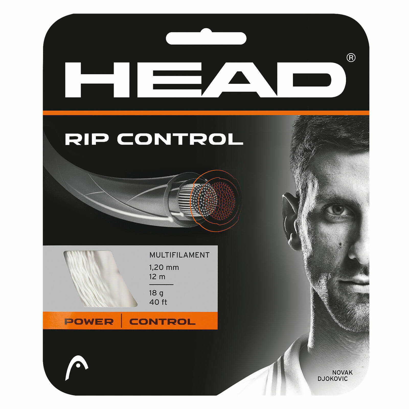 HEAD RIP CONTROL White 1,25 mm