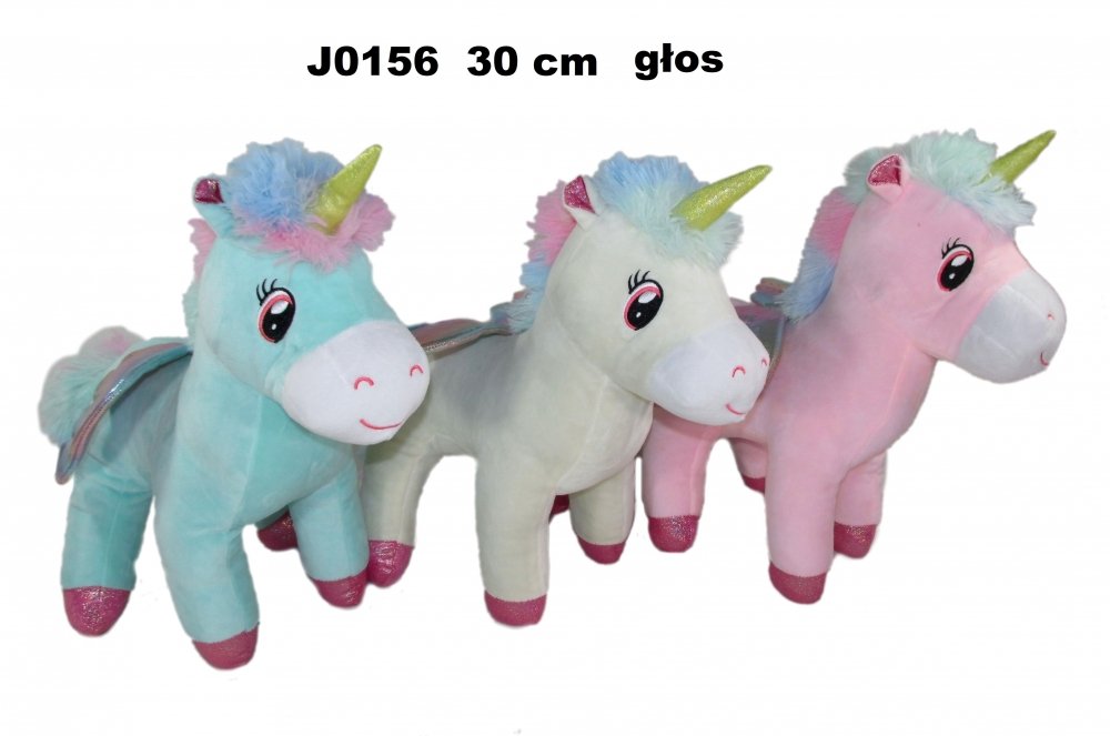 Pluszak Jednorozec Z Glosem 30cm Stojacy Sa